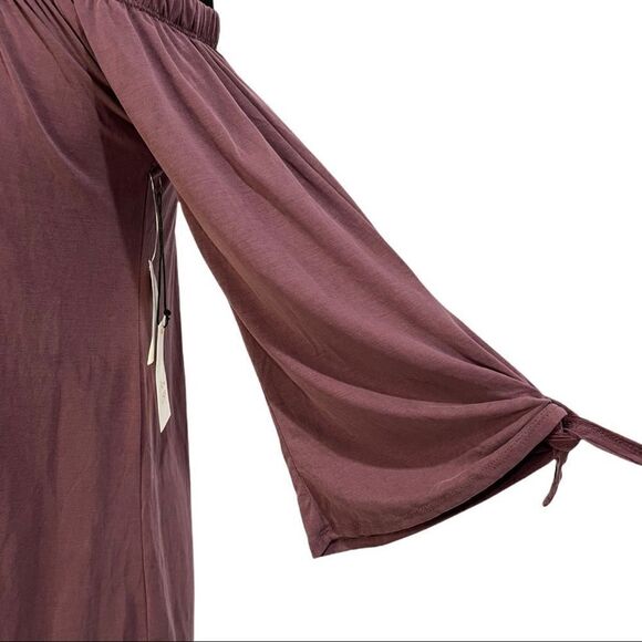 𝅺active USA Pink Bell Sleeve Tunic Top Sz S - Picture 8 of 15